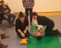 AED cursus in Nieuw-Buinen.